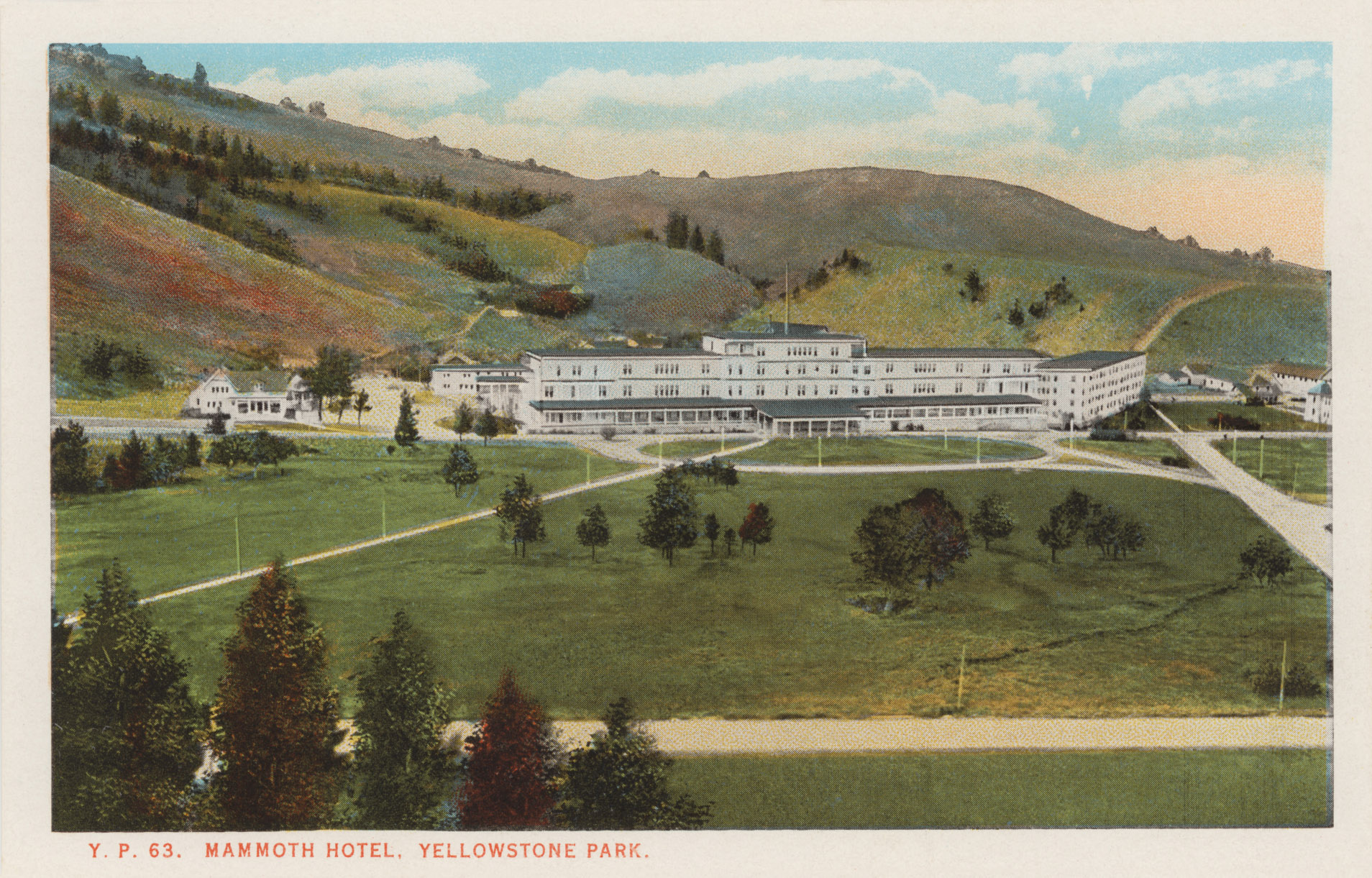 Old Yellowstone Mammoth Hot Springs Hotel And Cabins Yellowstone Insider