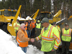 Yellowstone Plowing 2013