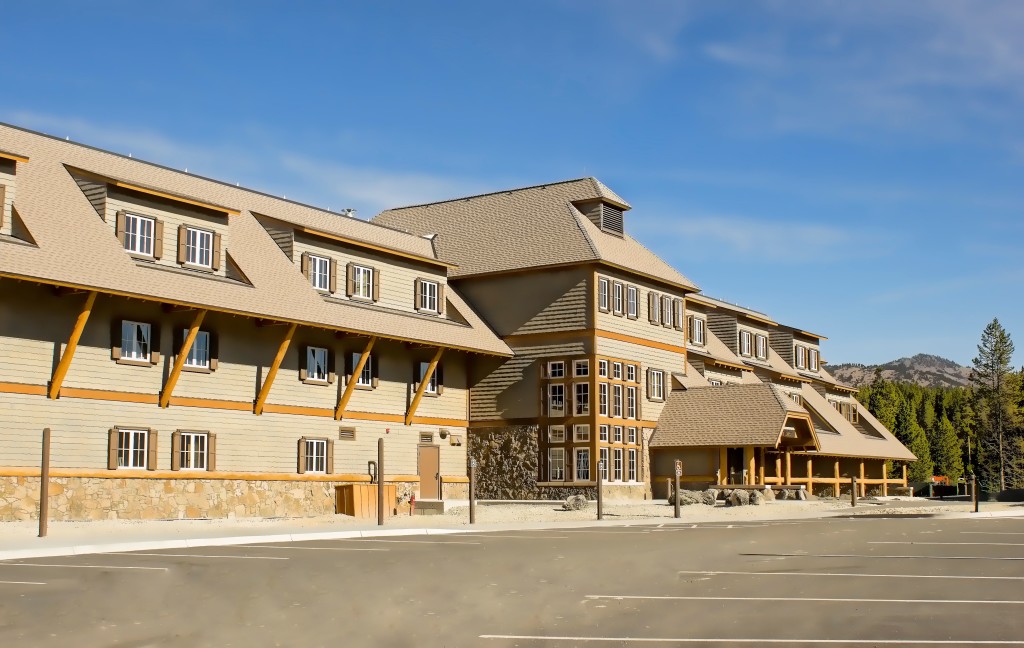 canyon lodge exterior from YNPL