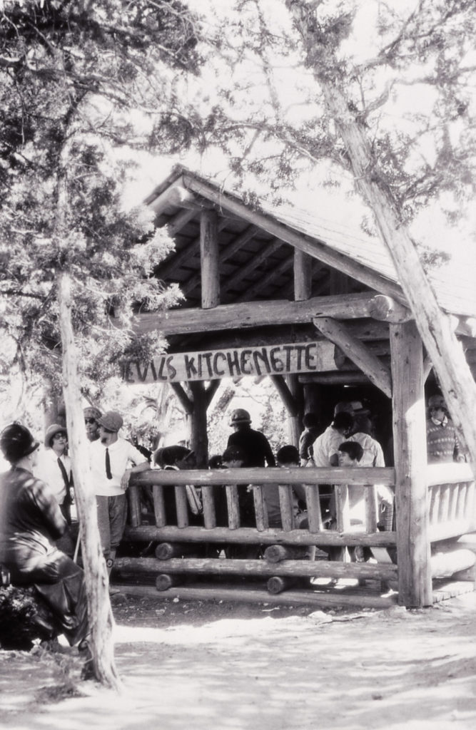 Devil's Kitchenette, Mammoth Hot Springs; Museum catalog # 30543-1 1929