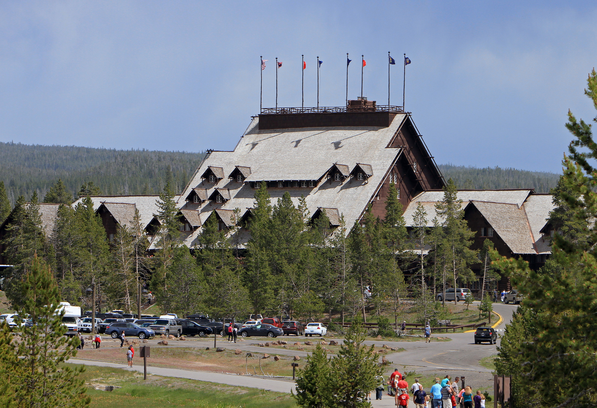 Marking The Start Of Summer At Yellowstone S Old Faithful Inn