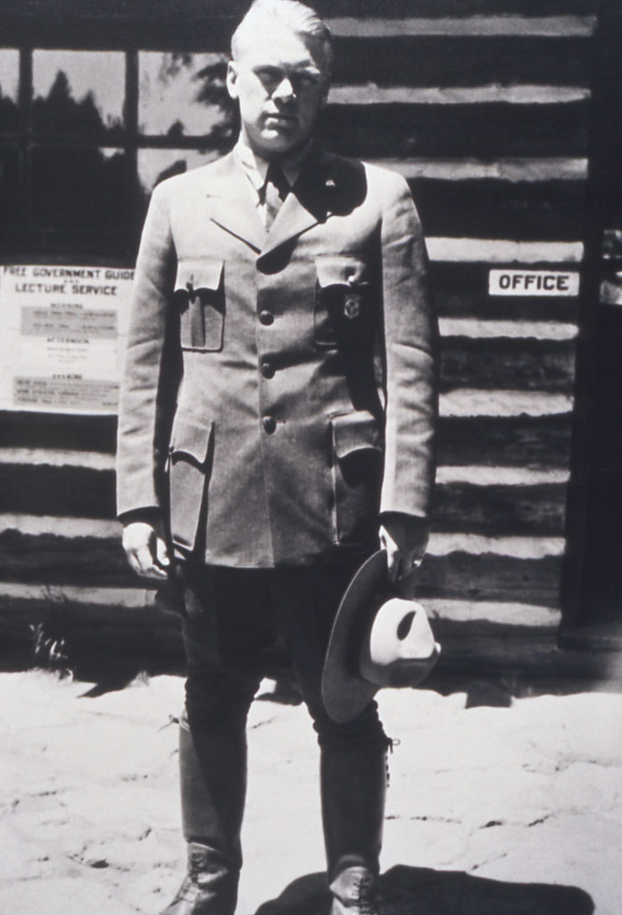 Ranger Gerald Ford (later to become president);Photographer unknown;1936