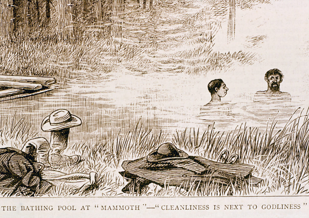 Old Yellowstone: History of Bath Lake - Yellowstone Insider