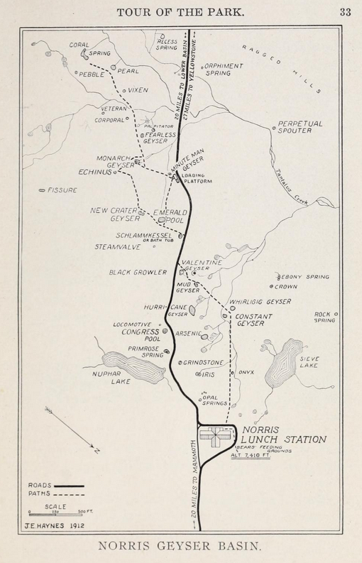 Haynes Guide 1912 Norris Map