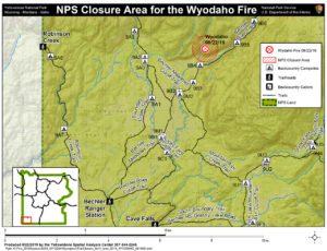 Wyodaho Fire closure area