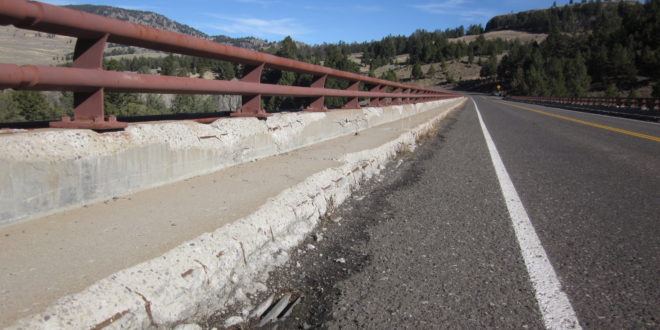 Yellowstone River Bridge deterioration