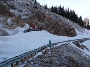 spring Beartooth Highway clearing
